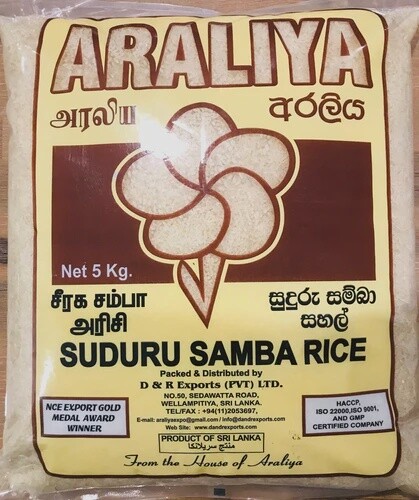 Araliya Suduru Samba Rice 5kg