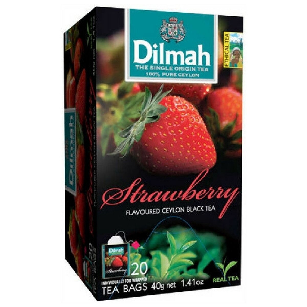Dilmah Tea Bags 30g – Strawberry