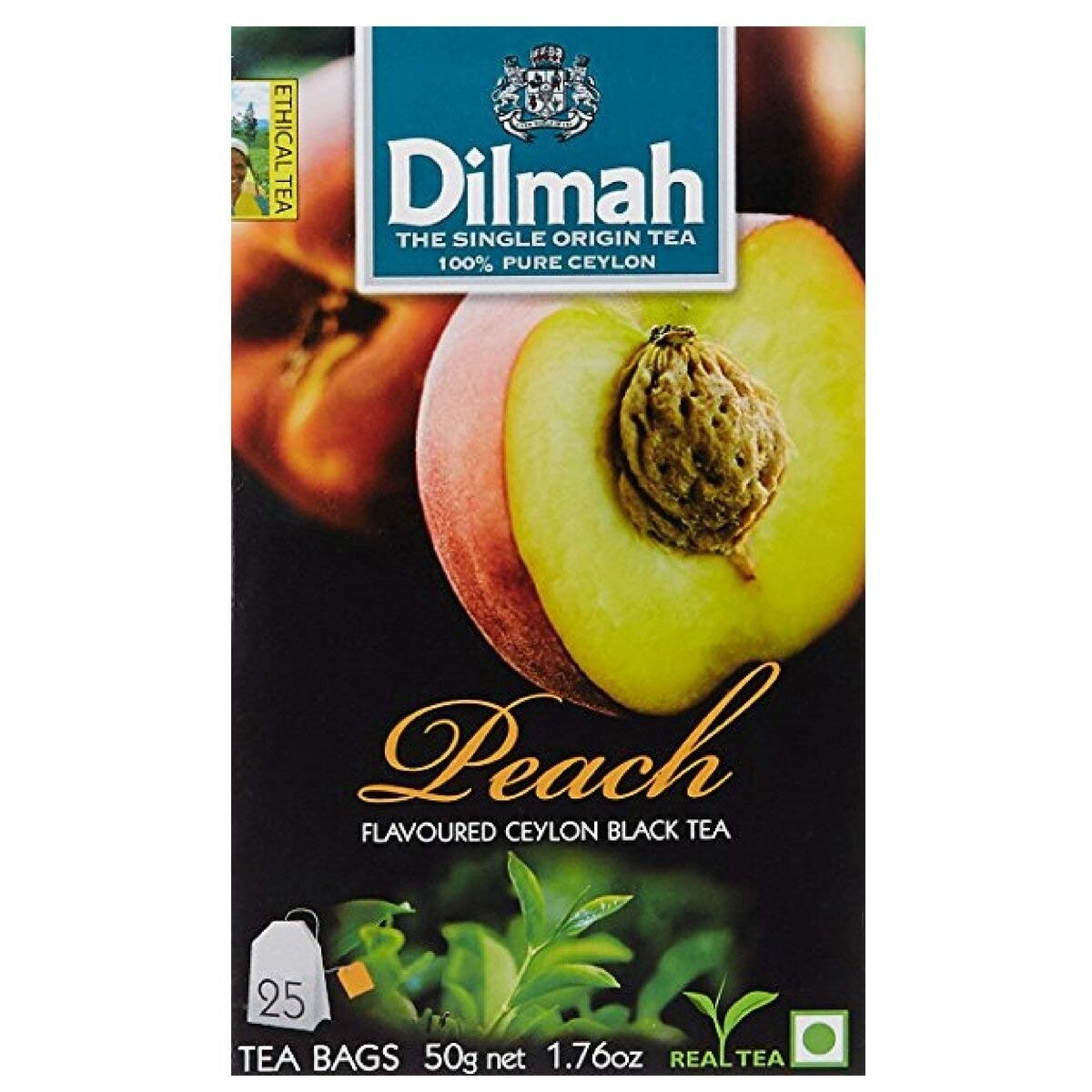 Dilmah Tea Bags 30g – Peach