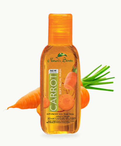 Natures Sec Carrot Facial Wash 100ml