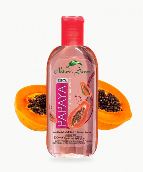 Natures Sec Papaya Facial Wash 100ml