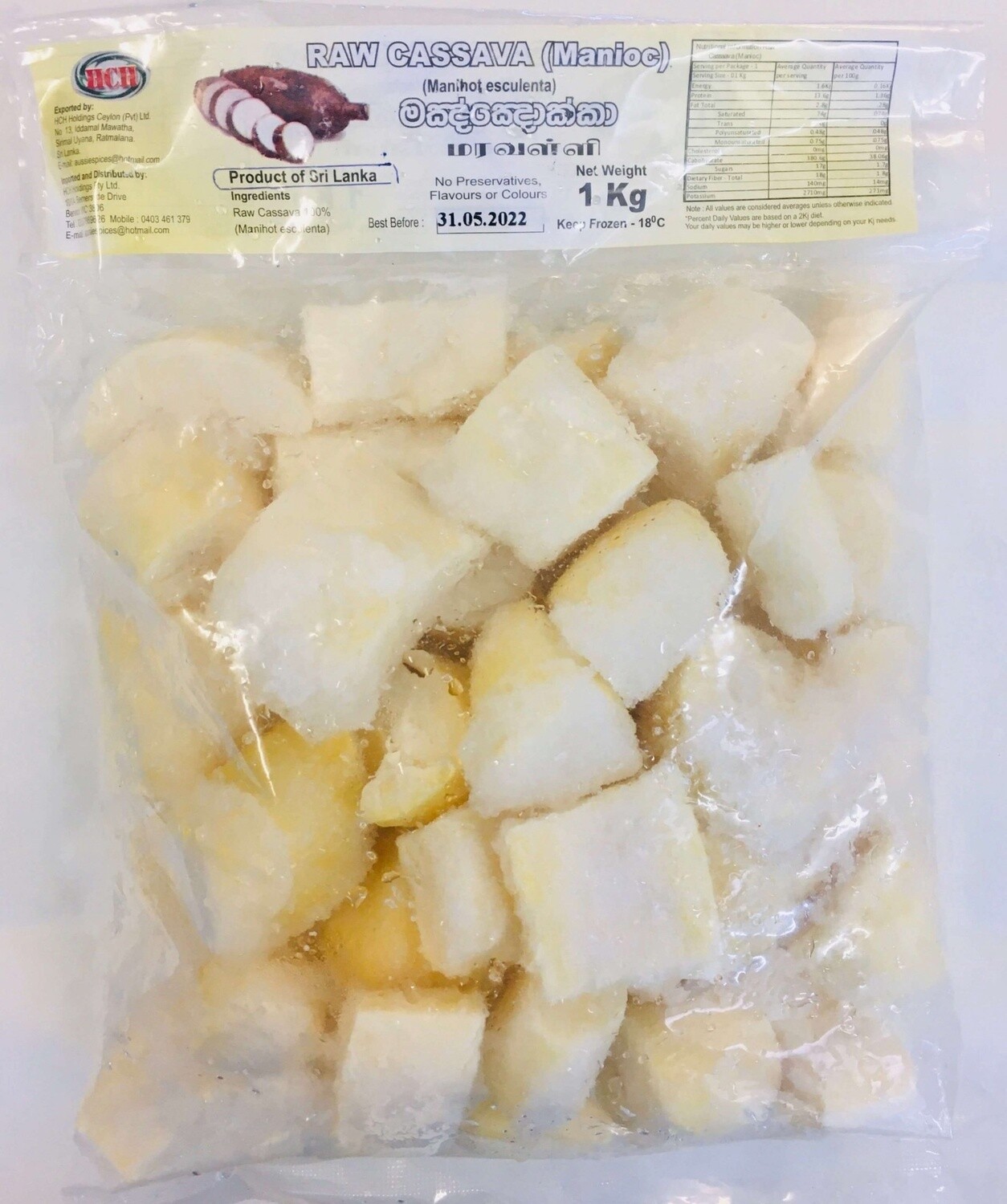 HCH Cassava (Manioc) 1kg