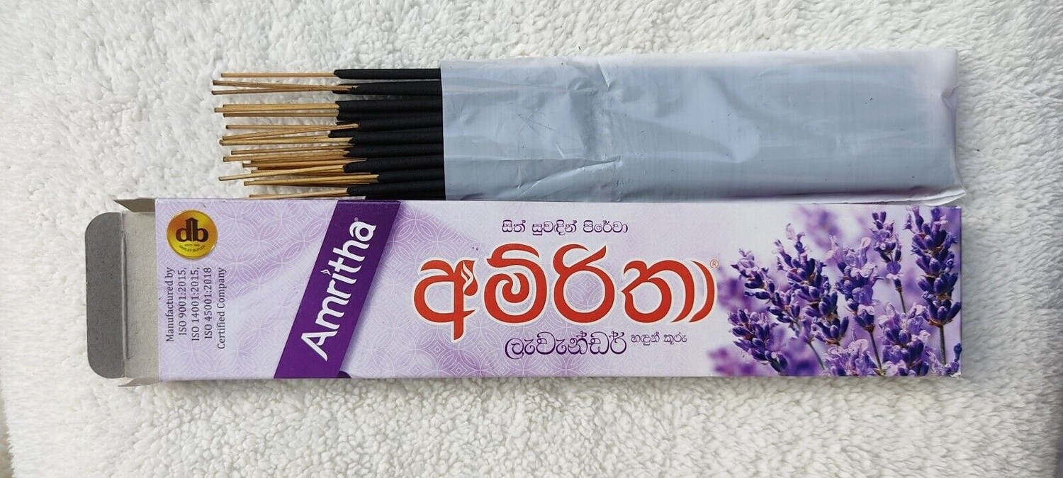 Amritha Incense Sticks - Lavender