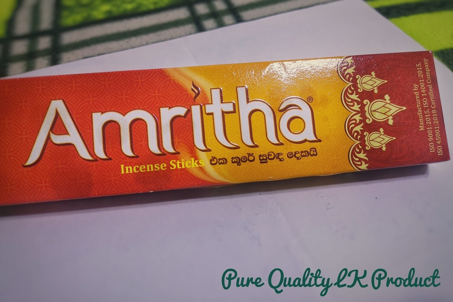 Amritha Incense Sticks -2in1 Red