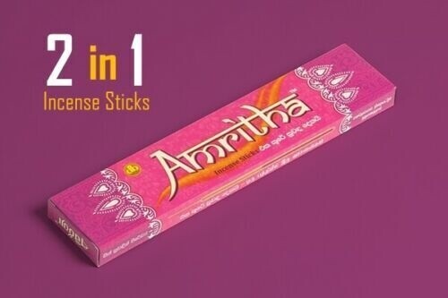 Amritha Incense Sticks -2in1 Purple