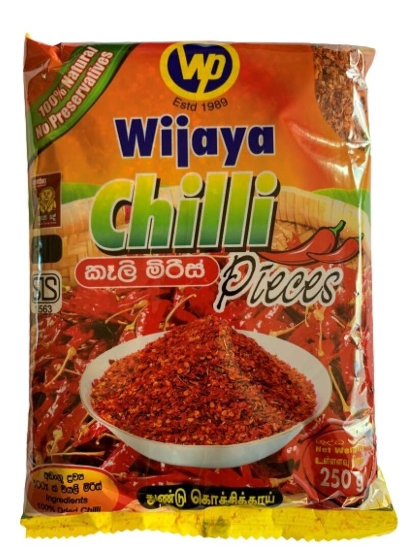 Wijaya Chilli Pieces - 250g