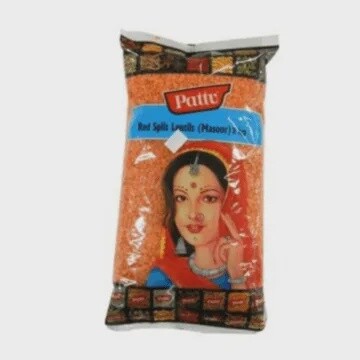 Pattu Red Split Lentils (Aust) 2kg
