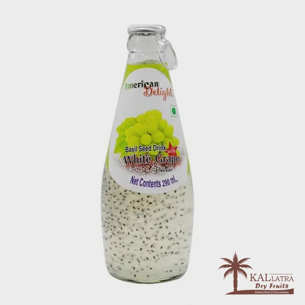 Slado Basil Seed Drink White Grape 290ml