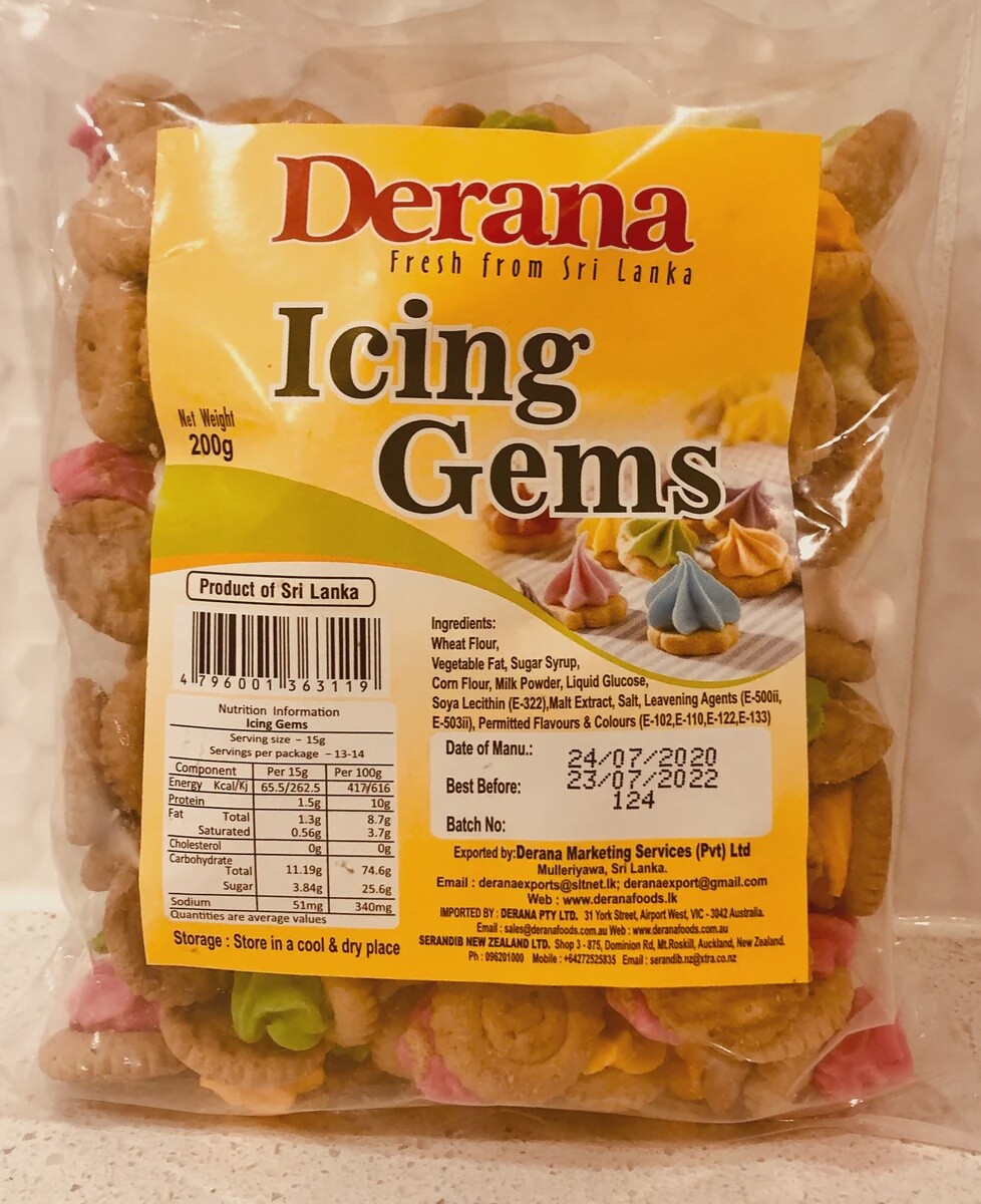 Derana Icing Gems 200g