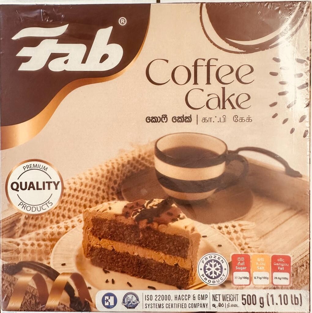 FAB Coffee Cake 500g