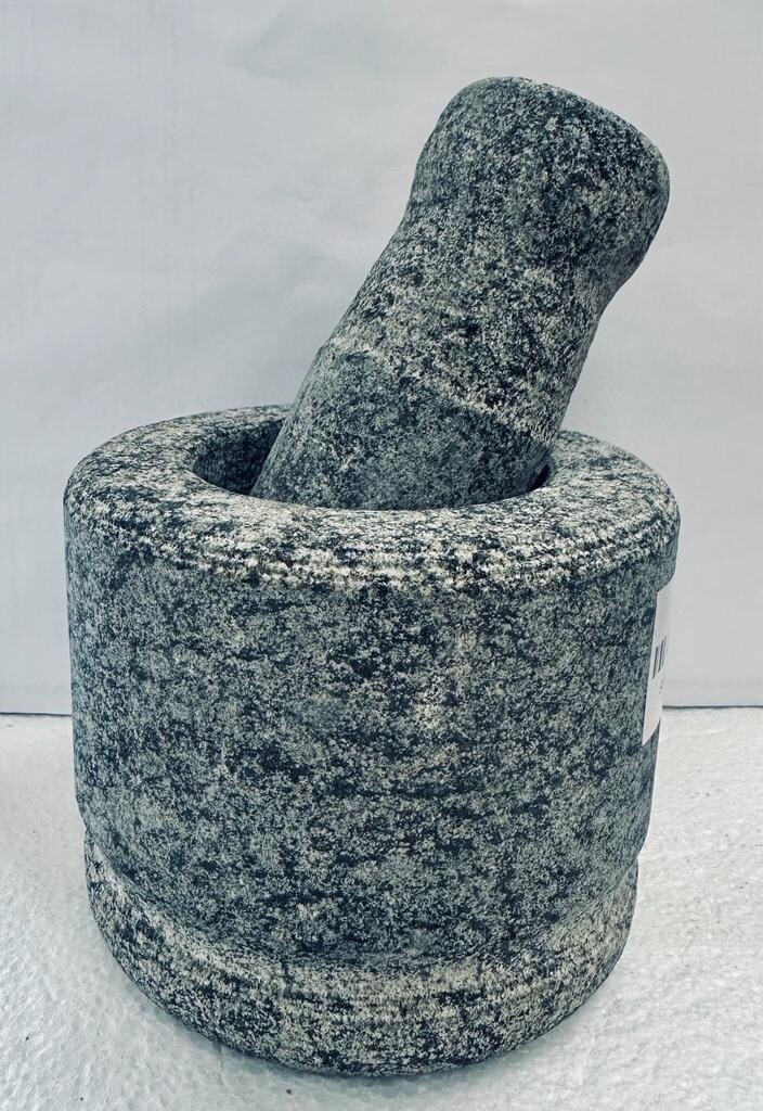 Stone Mortar &amp; Pestle - 5&quot;