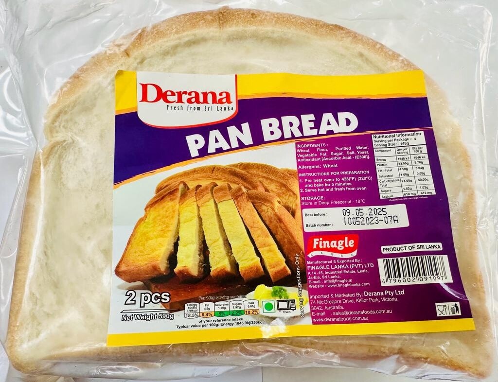 Derana Roasted Bread Large 2pcs - 590g