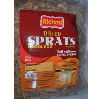 Richmi Sprats w/o Head 400g