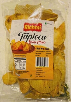 Richmi Tapioca Chips Spycy 200g