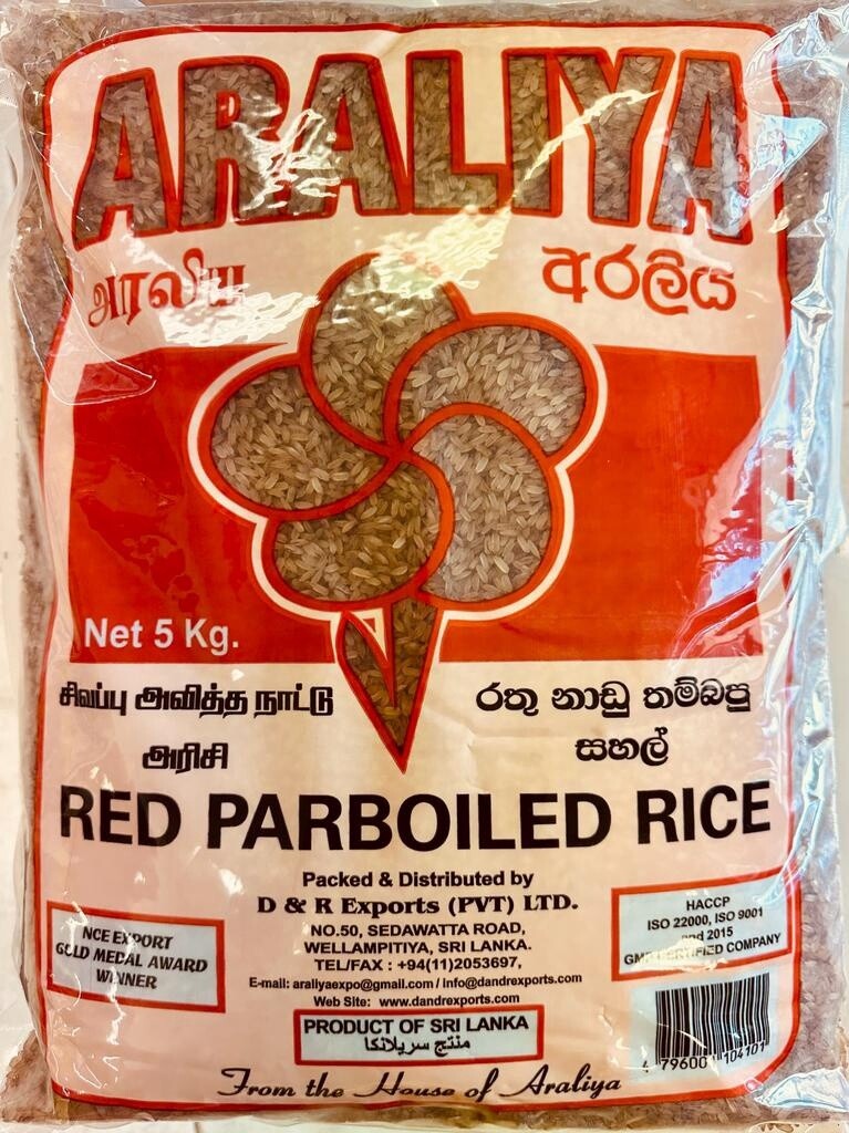 Araliya Red Parboiled Nadu 5kg