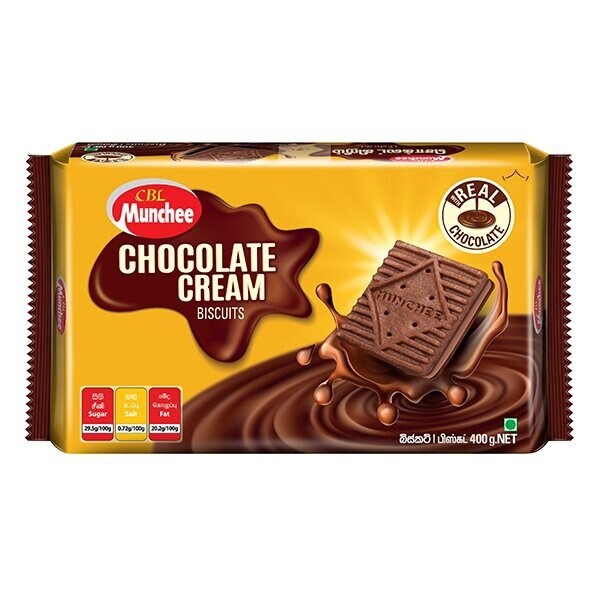 Munchee Chocolate Cream 400g