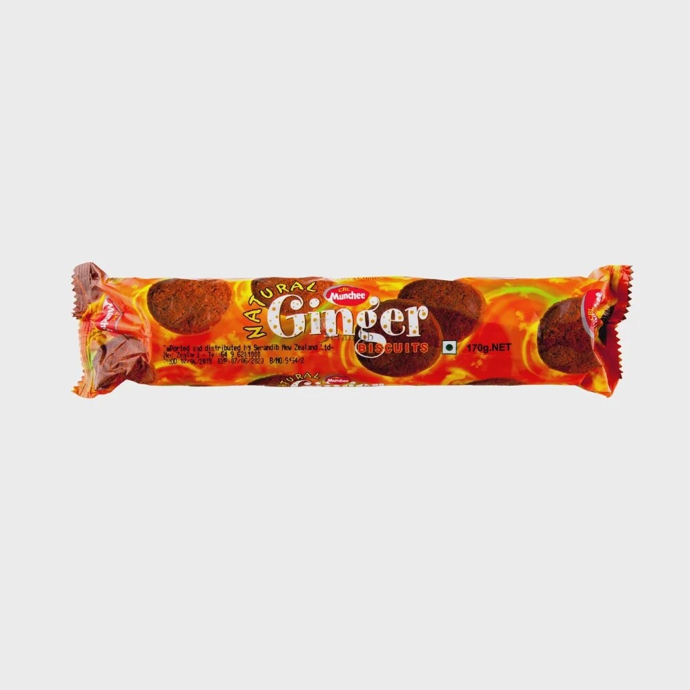 Munchee Ginger Biscuits 170g x 2