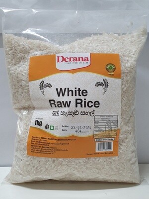 Derana White Raw Rice 1Kg
