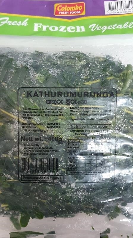 Col Fresh Kathurumurnga Leaves 400g