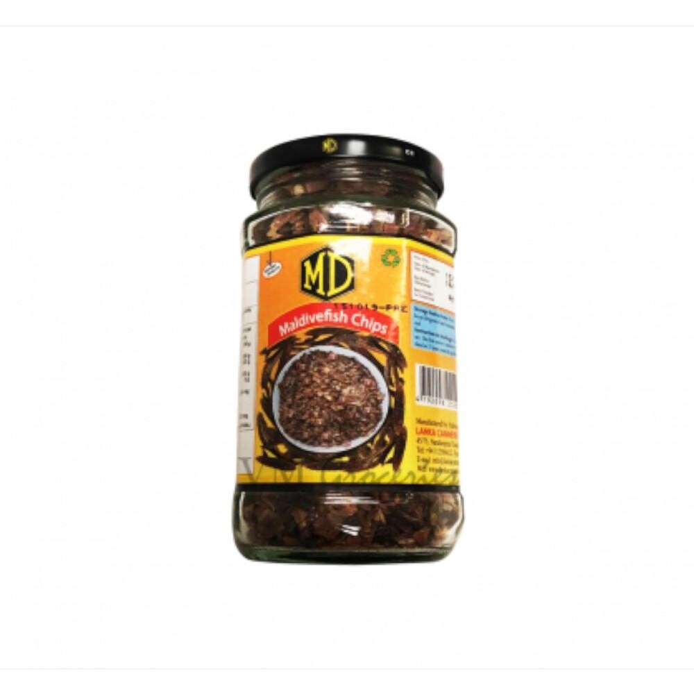 MD Maldives Fish Chips 200g Bottle