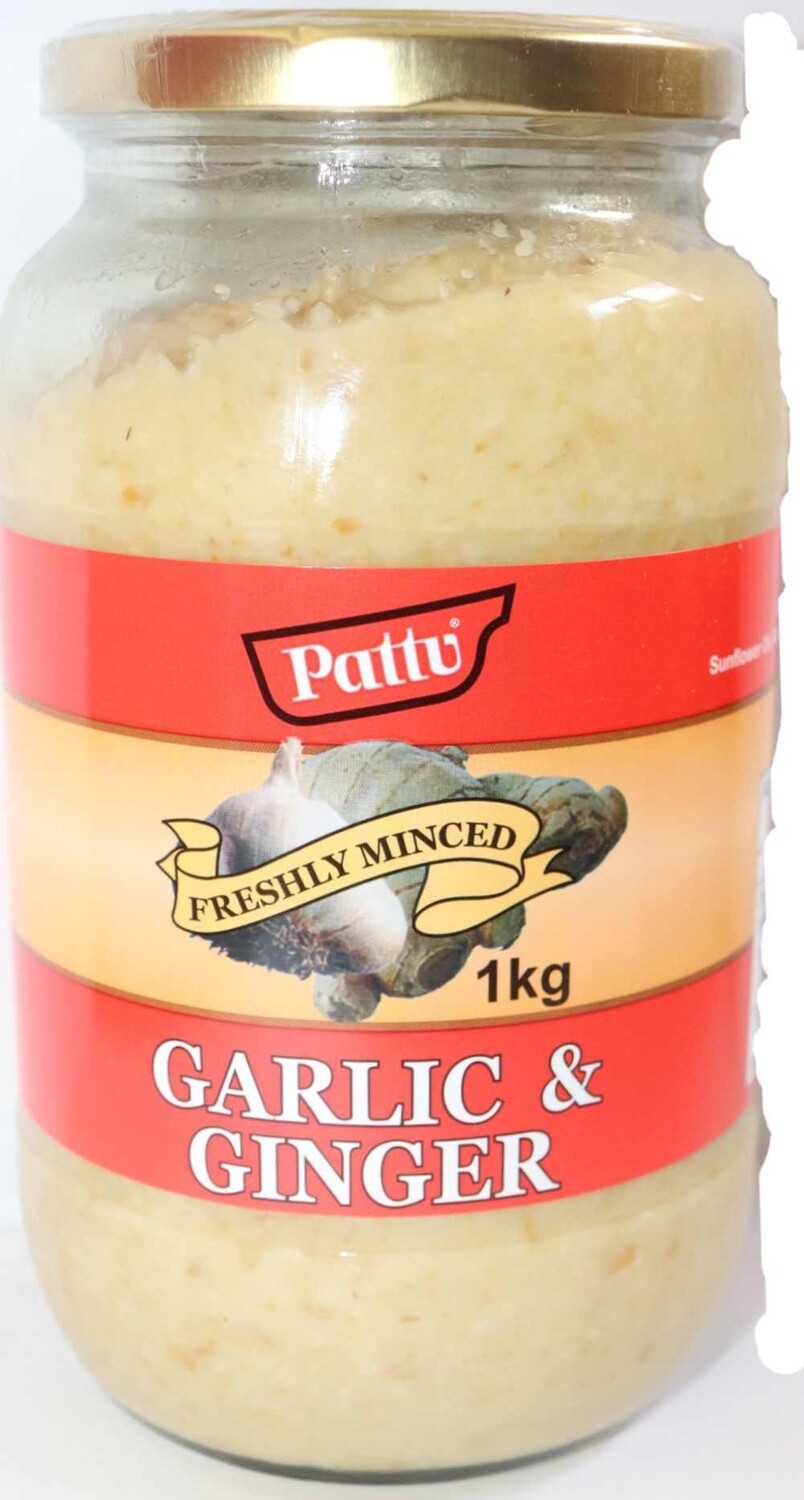 Pattu Ginger Garlic Crushed 1kg