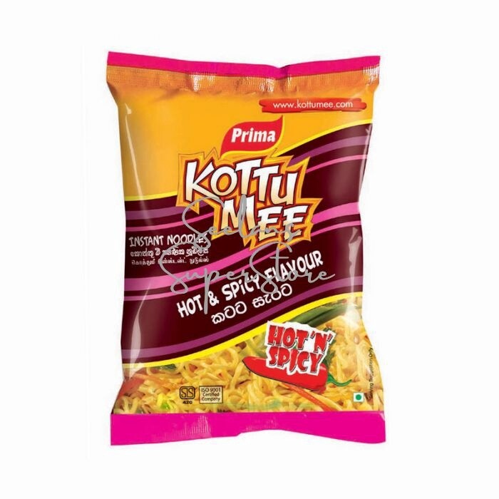 Prima Kottumee Noodles Hot &amp; Spicy 80g