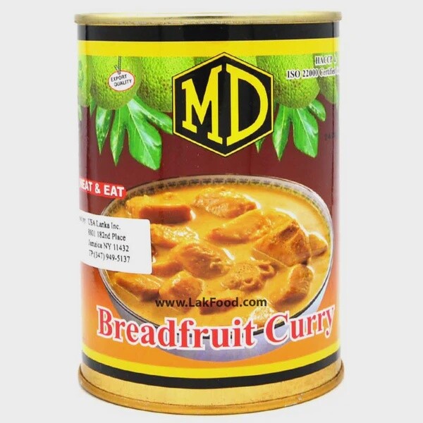 MD Bread Fruit (Del) Curry 565g Can