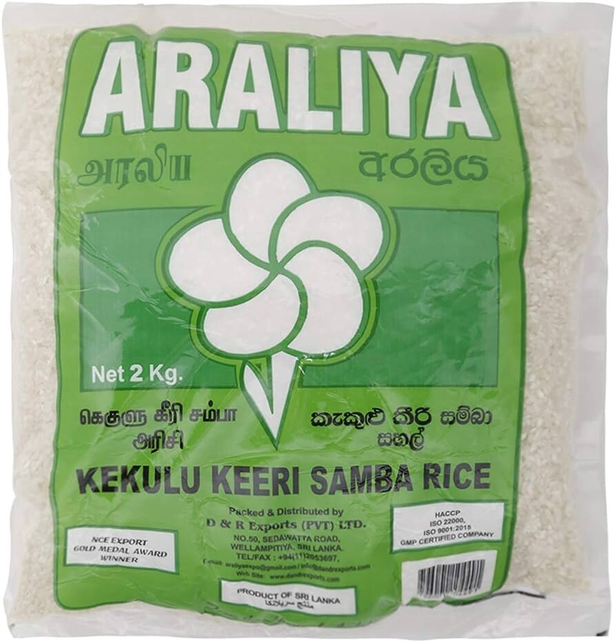 Araliya Kekulu Keeri Samba 5kg