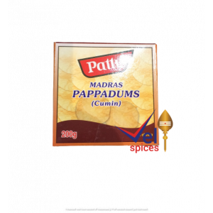 Pattu Pappadam Cumin Madras 200g