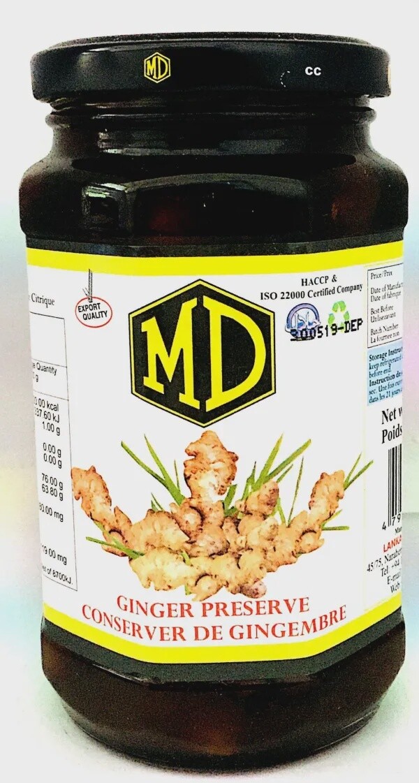 MD Ginger Preserve 490g