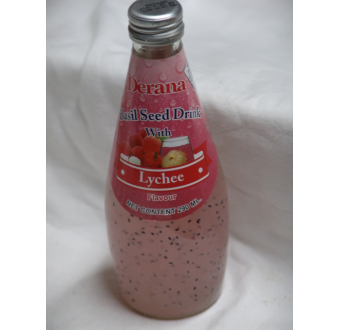 Derana Basil Seed Lychee 290ml