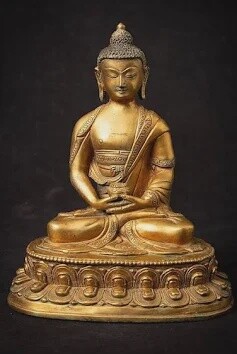 Brass Buddha Statue 35mm