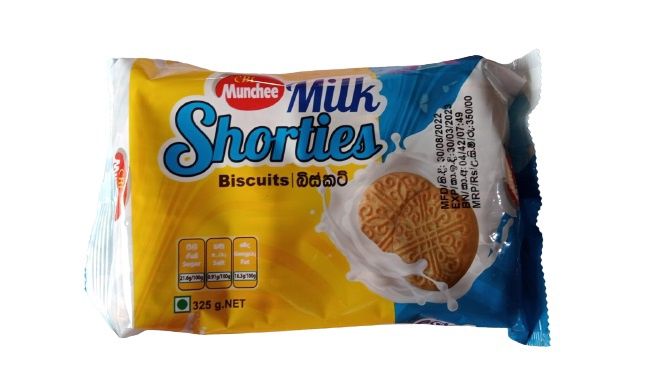 Munchee Milk Shorties 325g