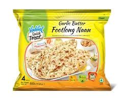 Vadilal Garlic Footlong Naan 500g