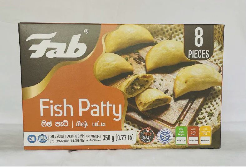 Fab Fish Patty 350g 8pcs