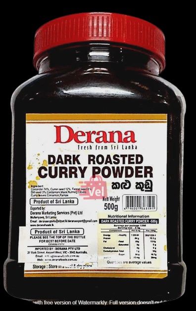 Derana Dark Roast Curry Pdr 450g