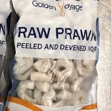 Golden Voyage Raw Prawns 850g