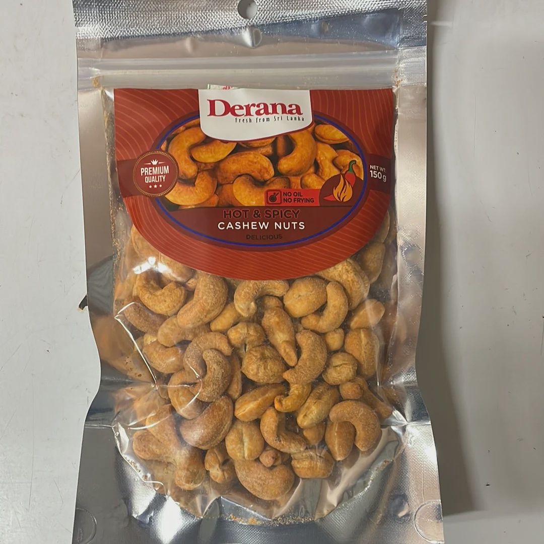 Derana Hot &amp; Spicy Cashew 150g