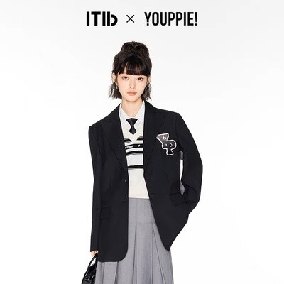 ITIB YP LOGO  B&amp;G SUIT COAT / BLACK