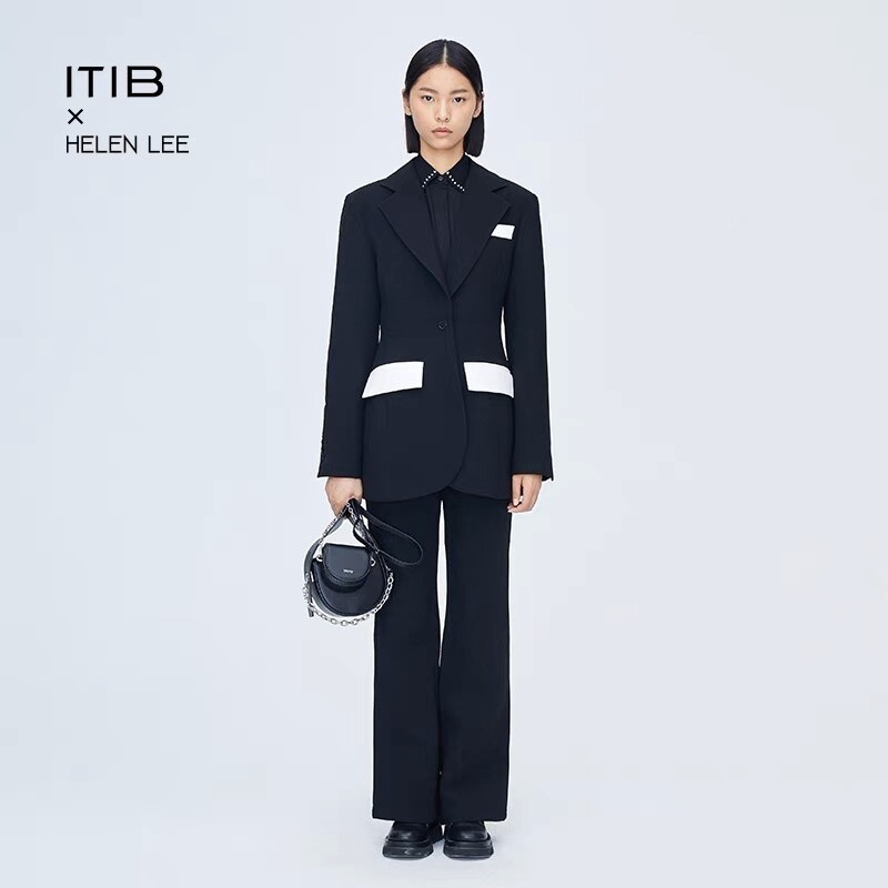 ITIB HELEN LEE  SUIT BK