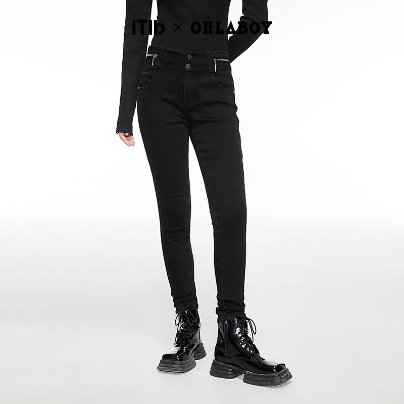 ITIB DENIM PANTS / BLACK