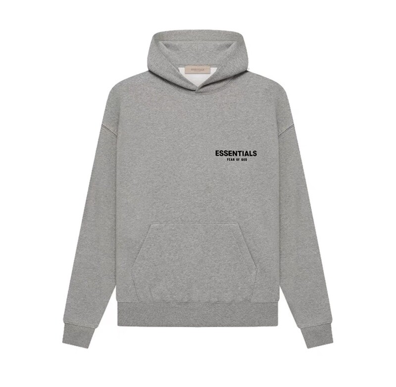 ESSENTIALS FOG GREY HOODIE