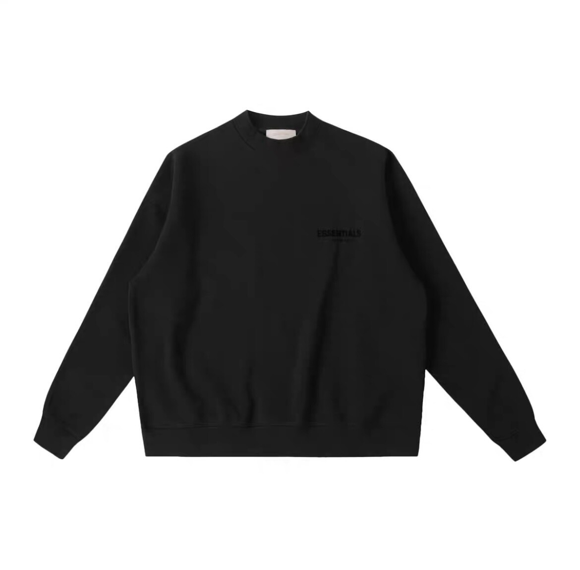 ESSENTIALS SWEATSHIRT BLACK
