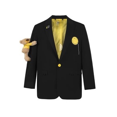 13DE MARZO SMILEY SUIT BLACK