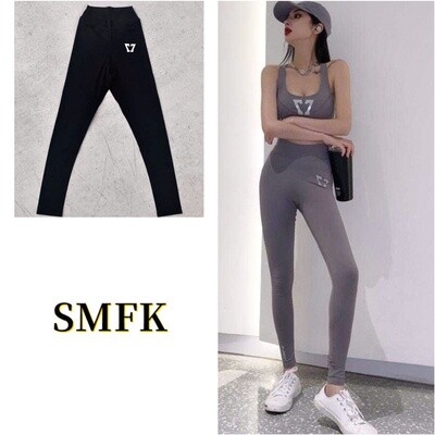 SMFK SMALL LOGO  LEGGING BLACK