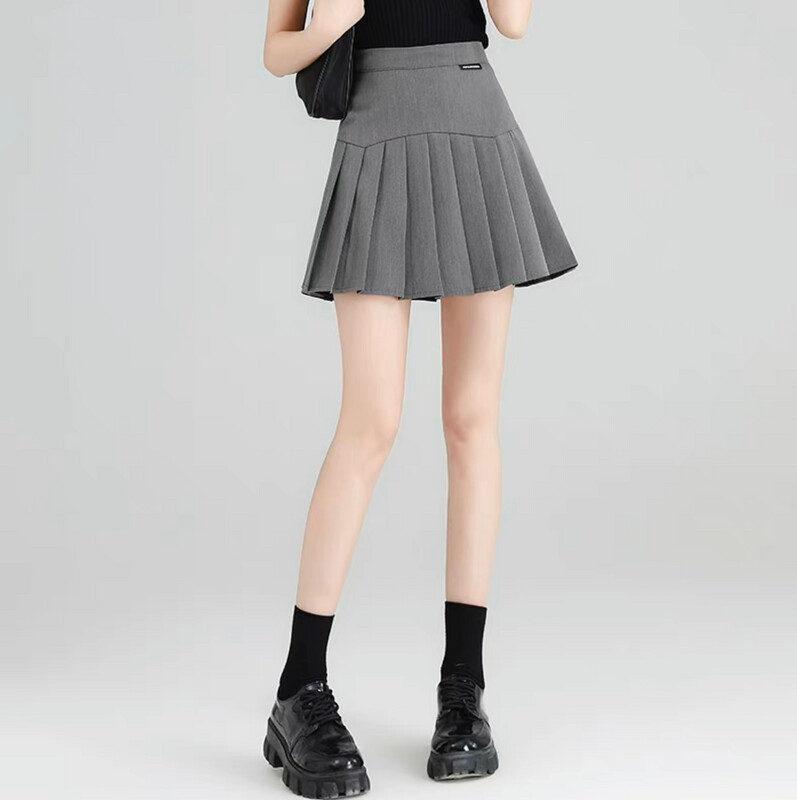 EFONI SKIRT KOREA GREY
