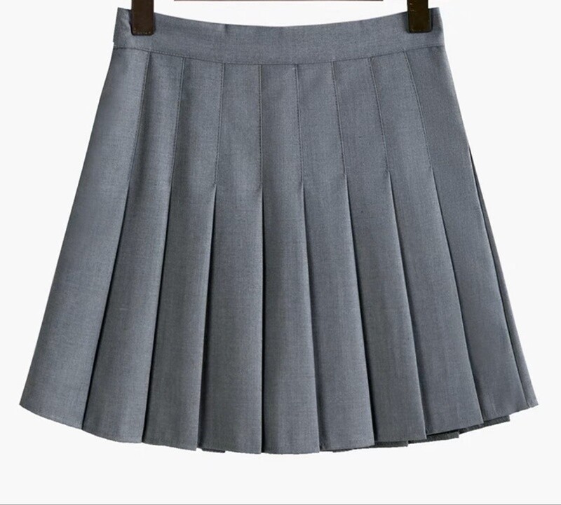 KOREA DRESS GRAY  MEDIUM