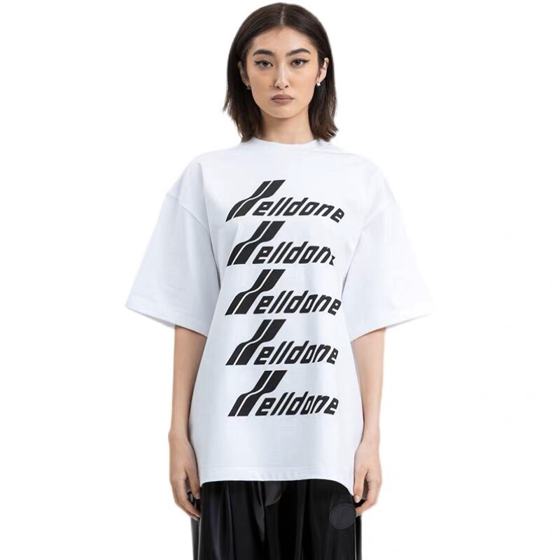 WE11DONE LETTERS T/WT  TEE