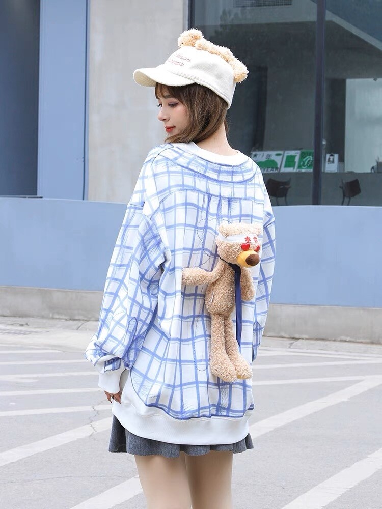 SALE/13DE MARZO x POP MART PALADA BEAR CALL OTAKU SWEATSHIRT