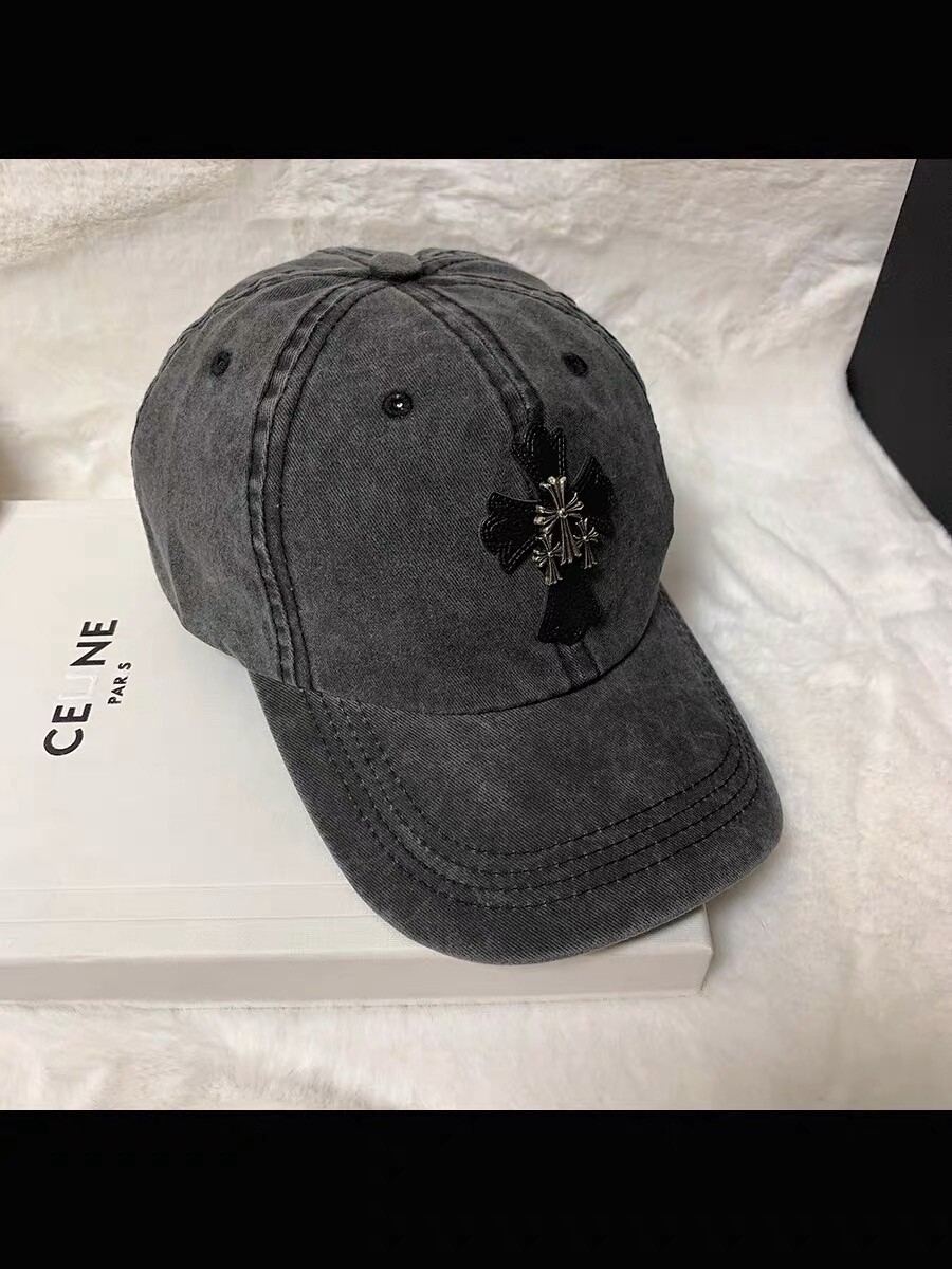 BLACK GREY  HAT
